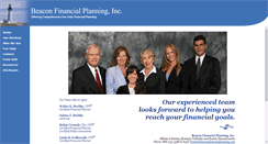 Desktop Screenshot of beaconfinancialplanning.com