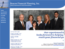 Tablet Screenshot of beaconfinancialplanning.com